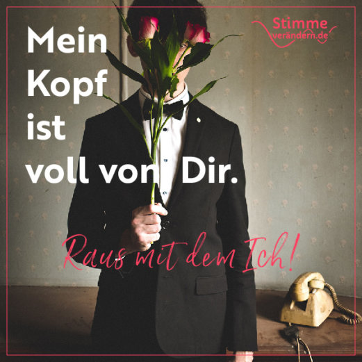 Ich will nicht sprechen (mein Kopf ist voll von dir) - Raus mit dem Ich -